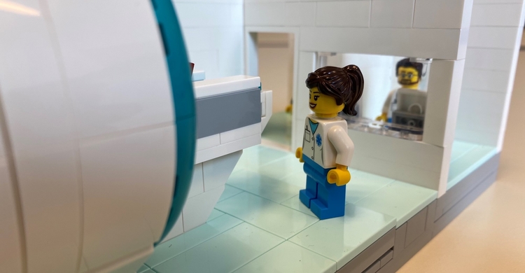 foto MRI lego