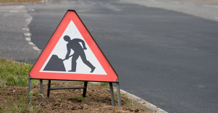 wegenwerken vijfseweg
