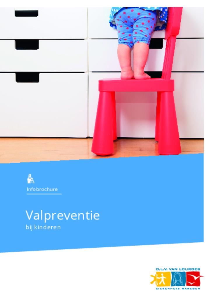 brochure Valpreventie bij kinderen