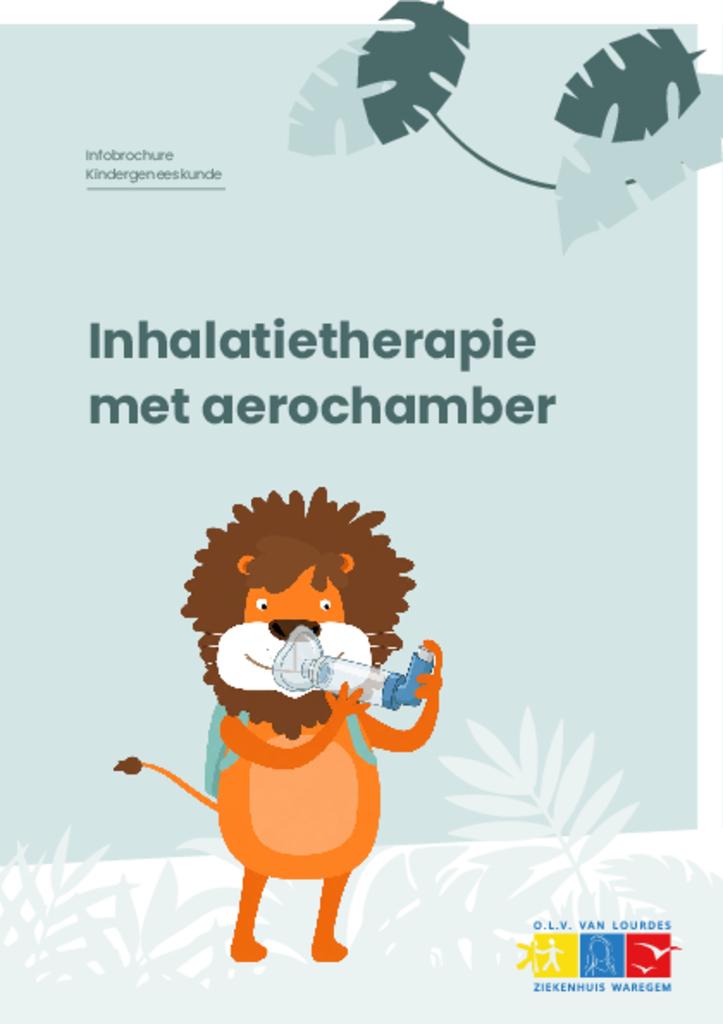 Brochure Inhalatietherapie met aerochamber