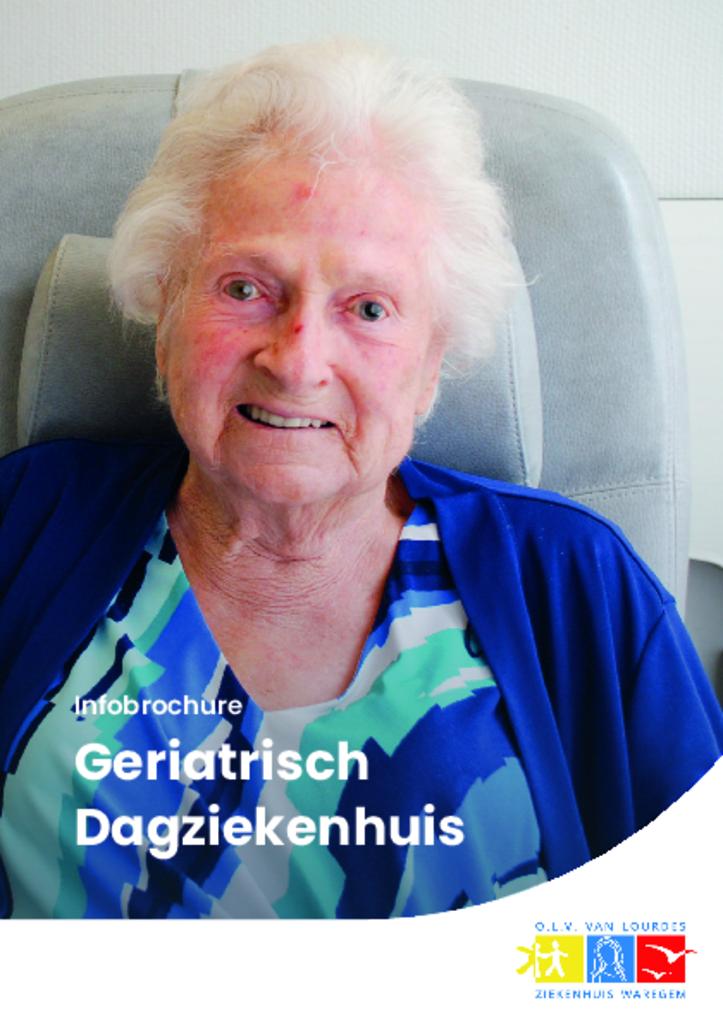 Infobrochure geriatrisch dagziekenhuis