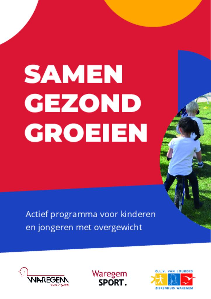 Brochure Samen Gezond Groeien