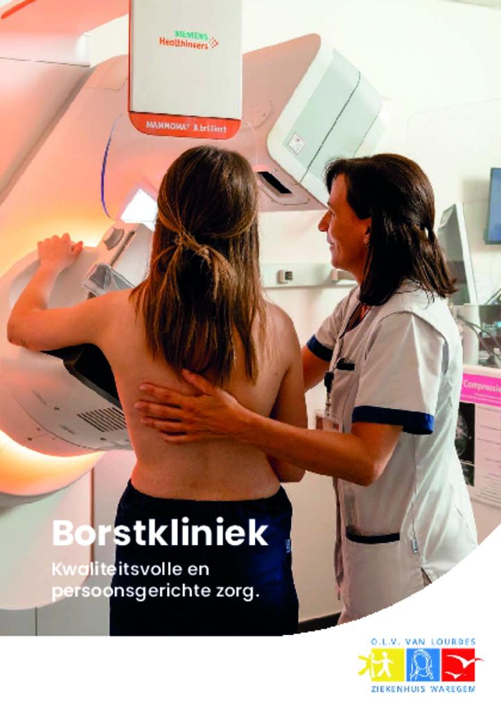 brochure borstkliniek