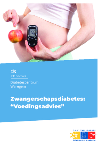 infobrochure voedingsadvies zwangerschapsdiabetes