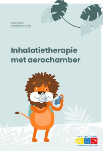 Brochure Inhalatietherapie met aerochamber