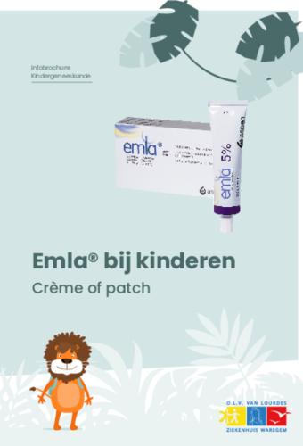 brochure Emla bij kinderen