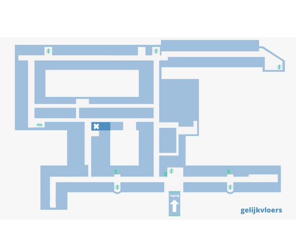 plattegrond secretariaat chirurgie