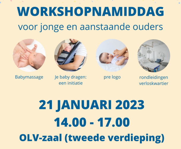 affiche 40 jaar materniteit