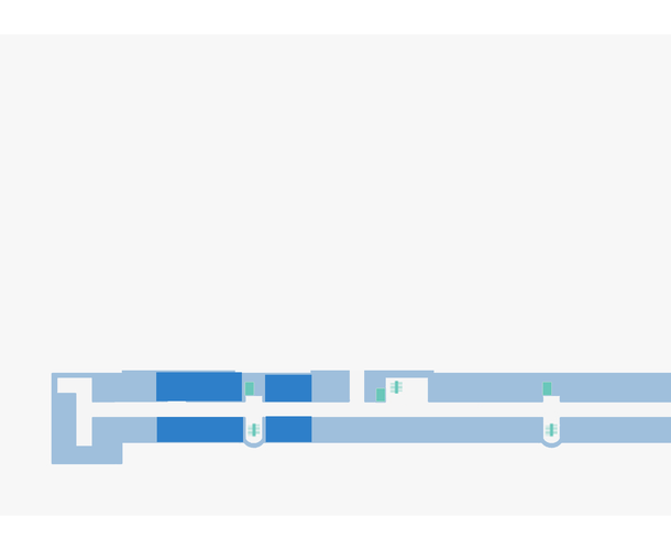 plattegrond derde verdieping